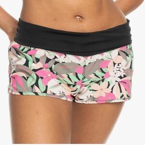 Roxy Endless Summer Printed 2" floral Boardshorts size Large NWT